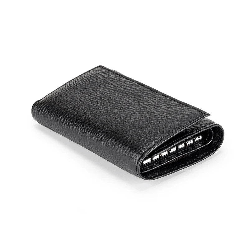 Cow Leather Unisex Key Wallet for Male Women