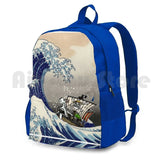 Great Wave Off Kanegawa One Piece Outdoor Hiking Backpack