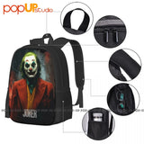 Joaquin Phoenix Joker Backpack Large Capacity Foldable Personalised