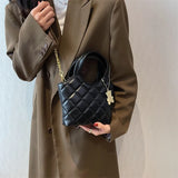 High Chain Handbag Ringer Single Shoulder Cross-body Bucket Bag