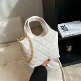 High Chain Handbag Ringer Single Shoulder Cross-body Bucket Bag