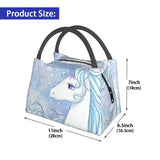 Last Unicorn Lunch Bag Insulated Women Fantasy Movie Reusable