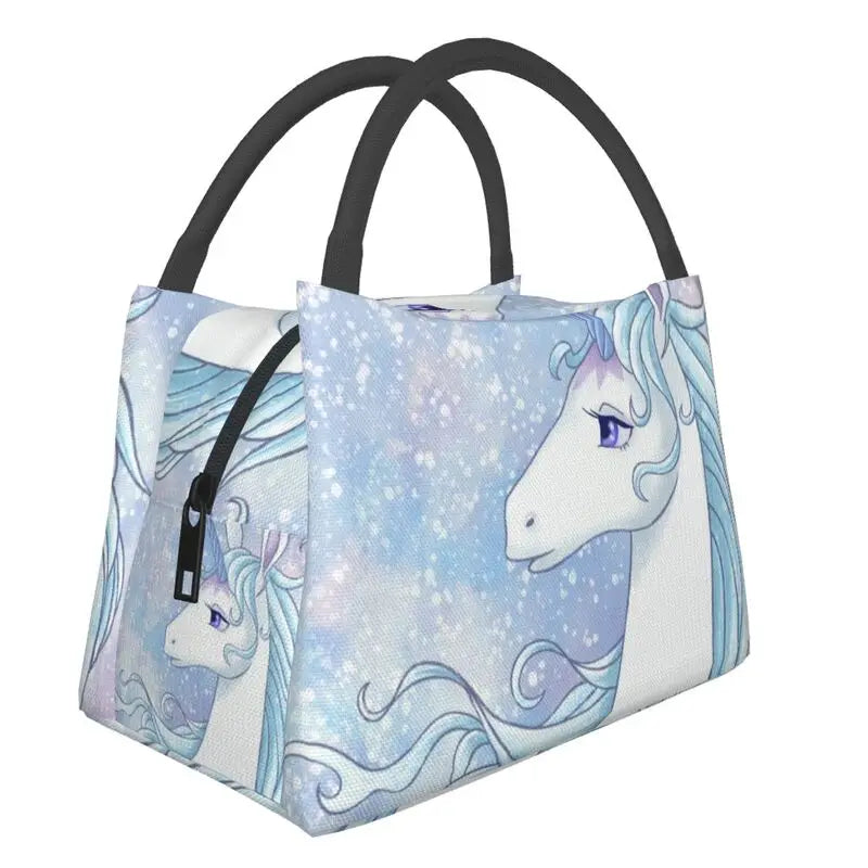 Last Unicorn Lunch Bag Insulated Women Fantasy Movie Reusable