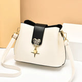 Retro Printing Small Messenger Bag Women Casual Ladies Shoulder Bag