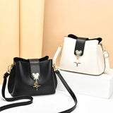 Retro Printing Small Messenger Bag Women Casual Ladies Shoulder Bag