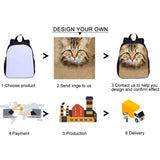 Little Ghost Print Toddler Backpack for Kids