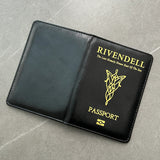 LOTR Rivendell Passport Cover Movie Travel Holder