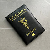 LOTR Rivendell Passport Cover Movie Travel Holder