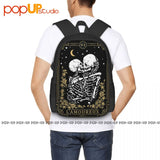 Vintage Tarot Card Occult Supernatural Valentine Backpack