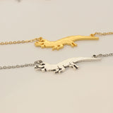 Luck Dragon Necklace, Fantasy Jewelry, Neverending Story