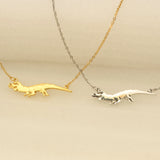 Luck Dragon Necklace, Fantasy Jewelry, Neverending Story