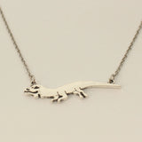 Luck Dragon Necklace, Fantasy Jewelry, Neverending Story