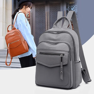 Women Leather Backpacks Shoulder Bag Female Backpack Ladies Travel Backpack