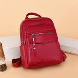 Women Leather Backpacks Shoulder Bag Female Backpack Ladies Travel Backpack