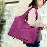 Big Bag Oxford Washed All-match Casual Mommy Cloth Shoulder Handbag