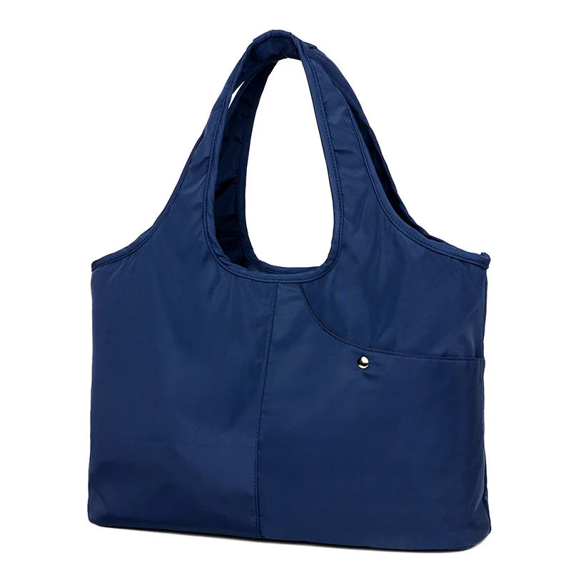 Big Bag Oxford Washed All-match Casual Mommy Cloth Shoulder Handbag
