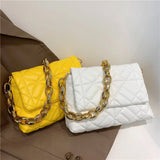Fall/Winter Chain One-Shoulder Tote Bag