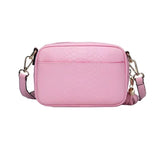 Versatile Snake Fringed Shoulder Cross-body Bag Small Square Bag
