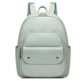High Youth Leather Backpack for Teenage Girls