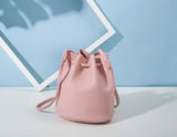Japanese Style Women's Tasseled Barrel Bag