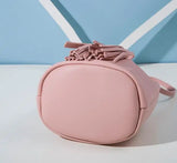 Japanese Style Women's Tasseled Barrel Bag