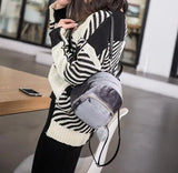 Stylish Velvet Travel Backpack for Women