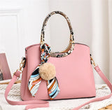 Pompoms Mom Bag Autumn Winter Handbag