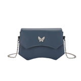 Chain Texture Handbag Butterfly Shoulder Bag Wild Messenger Bag