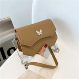 Chain Texture Handbag Butterfly Shoulder Bag Wild Messenger Bag