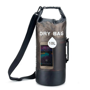 Transparent PVC Waterproof Bag Drifting Beach Outdoor Storage