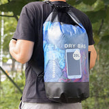 Transparent PVC Waterproof Bag Drifting Beach Outdoor Storage