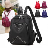 Waterproof Women's Shoulder Backpack for Teen Girls