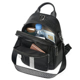 Large PU Leather Backpack for Women - Travel and School