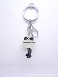 Anime Pumpkin King Jack Pendant Keychain Car Key Ring Mobile Phone Bag