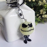 Anime Pumpkin King Jack Pendant Keychain Car Key Ring Mobile Phone Bag