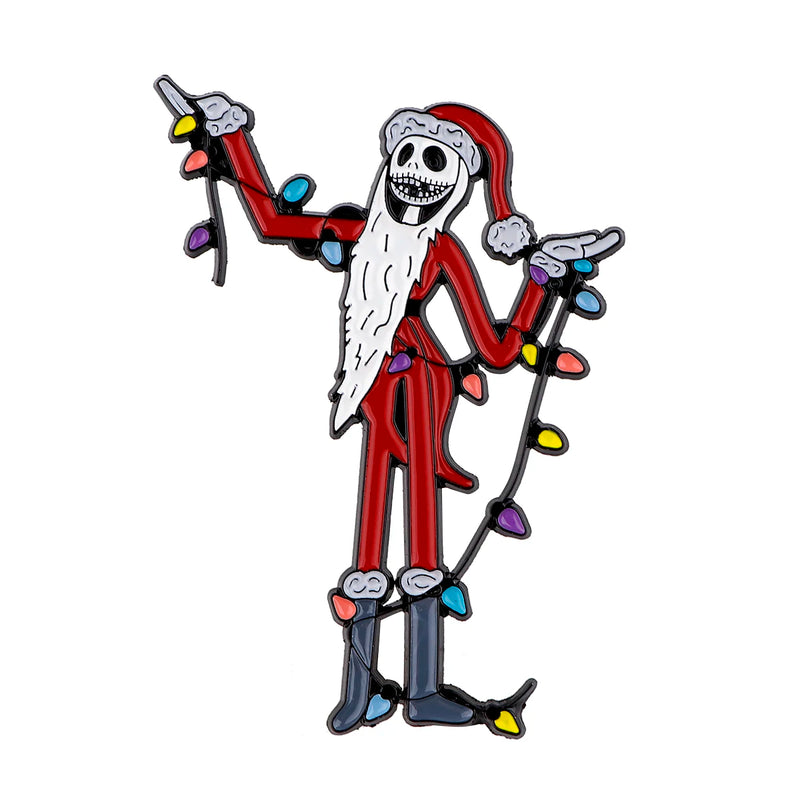 Nightmare Before Christmas Jack Enamel Pins Classic Cartoon Movie Lapel Pins