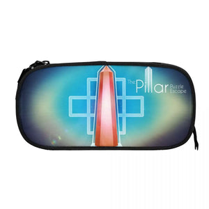 Anime Zipper Pen Bag with Puzzle Escape Design