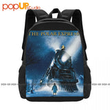 Polar Express Movie Train Backpack Large Capacity Portable Style