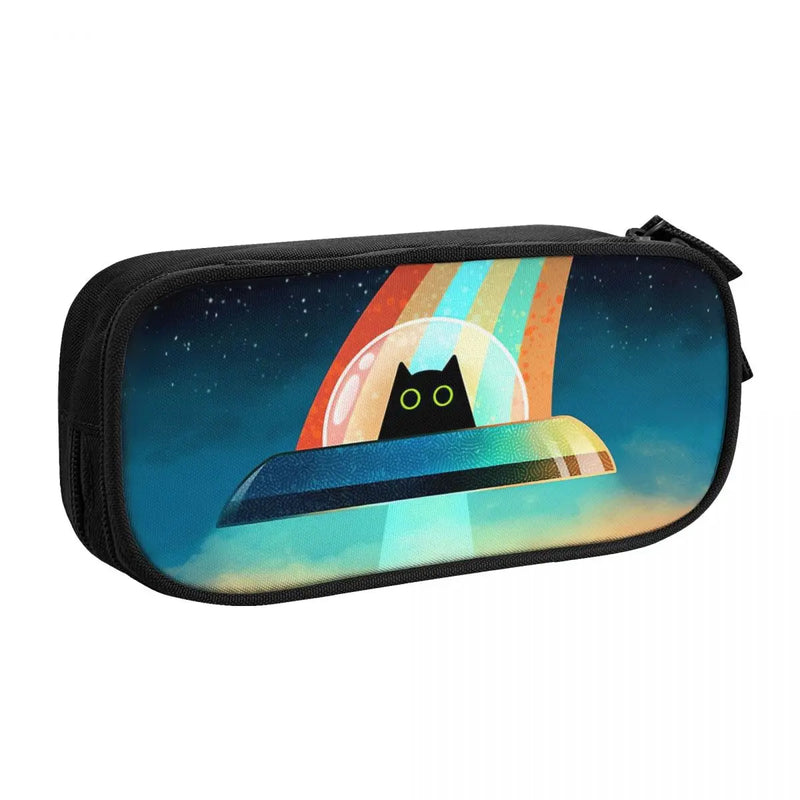 Alien Pen Box Student School Anime Zipper Pen Bag Stationery Gift