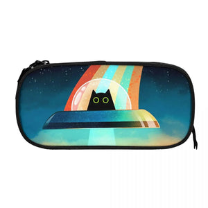 Alien Pen Box Student School Anime Zipper Pen Bag Stationery Gift