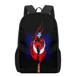 Turkey Flag 3D Pattern School Bag for Kids