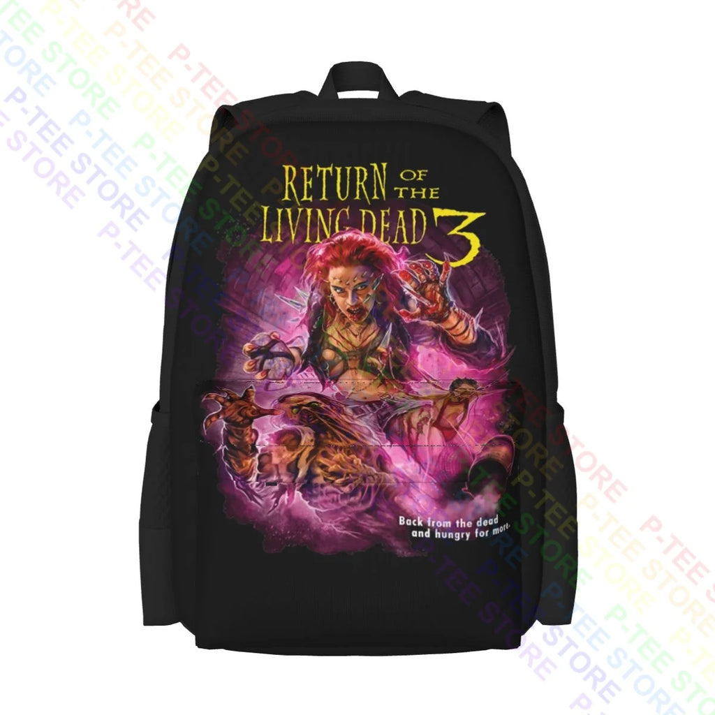 Living Dead Poster Large Capacity Backpack Gym Schoolbag