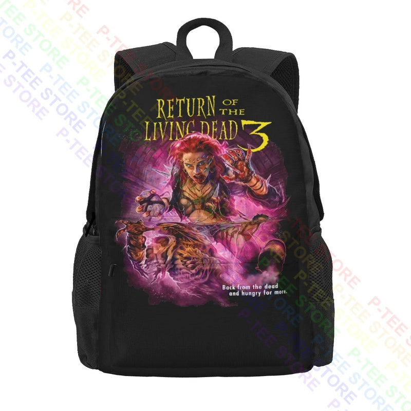 Living Dead Poster Large Capacity Backpack Gym Schoolbag