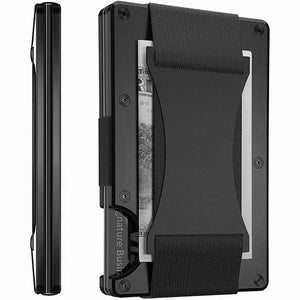 Ridge Minimalist Men's Slim Wallet-Rfid Shielded Credit Card Bag