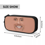 The Rock Face Pen Box Student School Anime Zipper Pen Bag