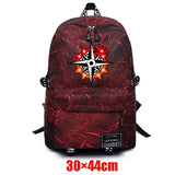 Seven Deadly Sins Fabric Schoolbag Unisex Backpack for Teens