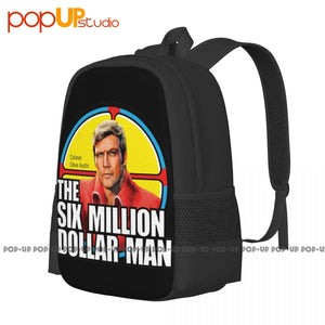 Six Million Dollar 70's TV Bionic American Backpack