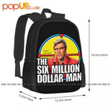 Six Million Dollar 70's TV Bionic American Backpack