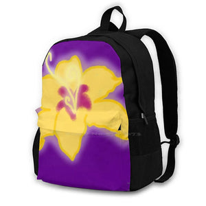 Sundrop Flower 3D Print Backpack Tangled Sun Drop