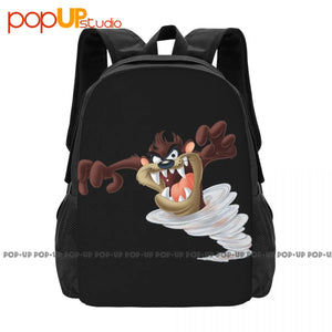 Taz Cartoon Movie Animal Backpack Large Capacity School Sport Bag